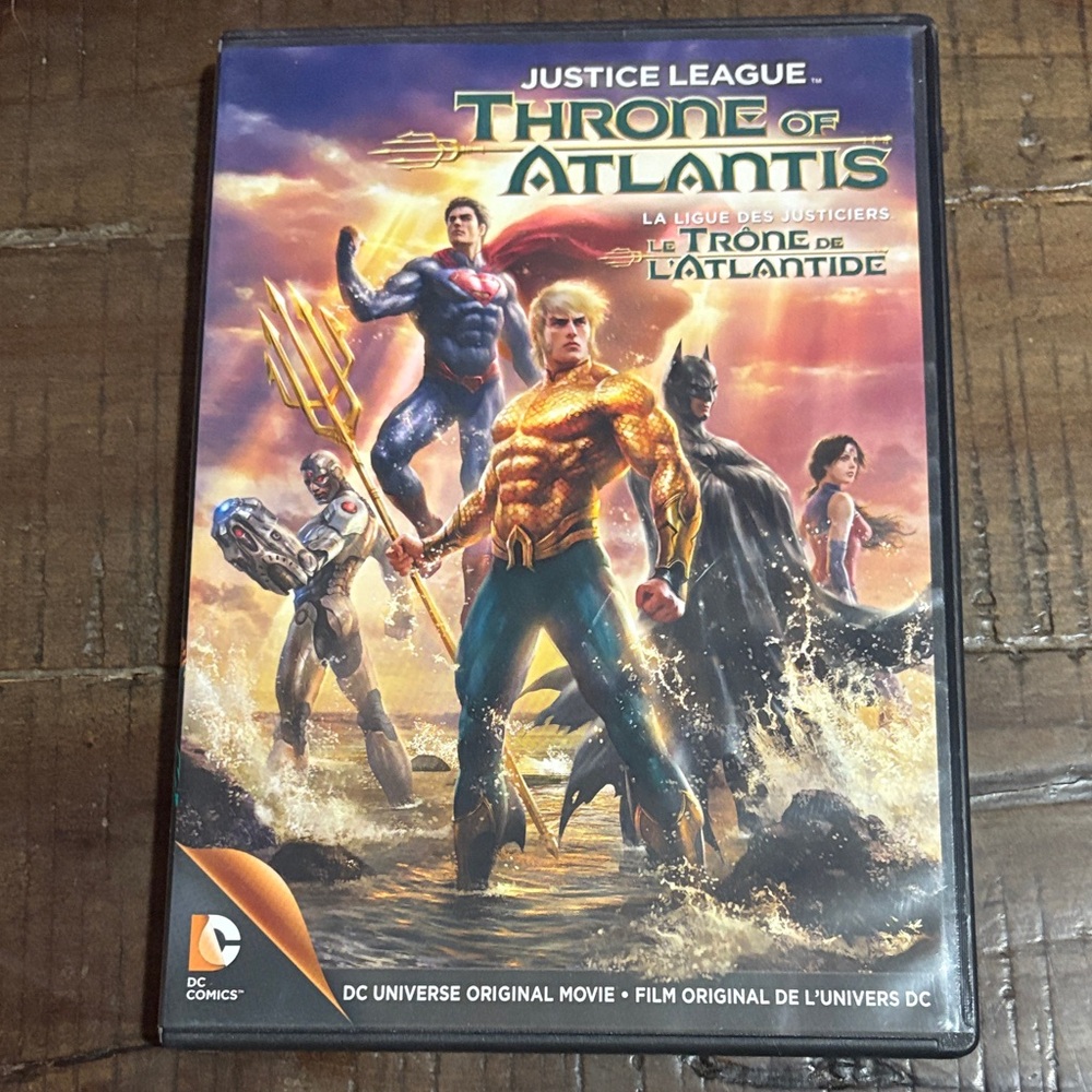 DC Comics Justice League: Throne of Atlantis DVD - Bundle and Save 5/$20